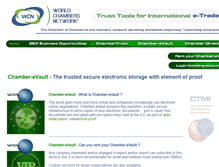 Tablet Screenshot of evault.worldchambers.com